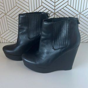 Michael by Michael kors wedge bootie